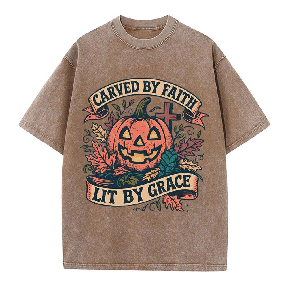 Death Could Not Hold Him Christian Washed T-Shirt