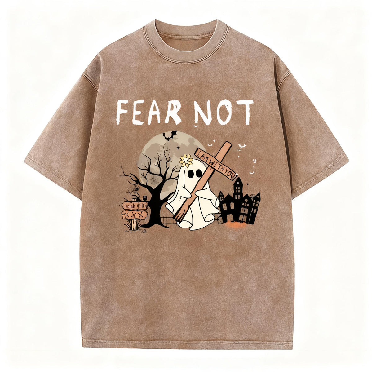 Fear Not Christian Washed T-Shirt