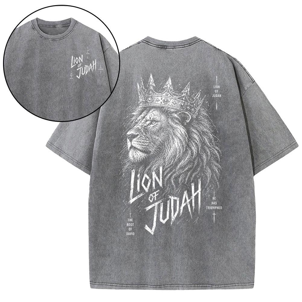 Lion Of Judah He Has Triumphed Christian T-Shirt