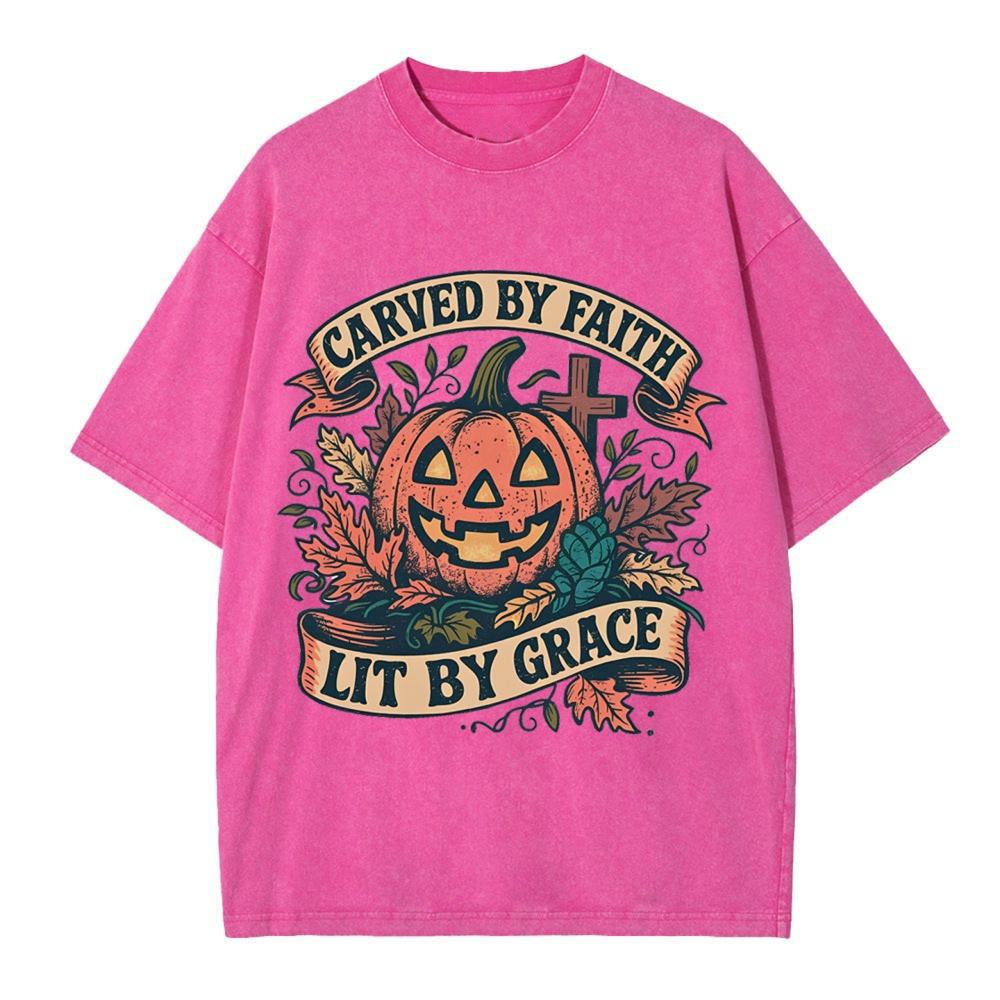 Death Could Not Hold Him Christian Washed T-Shirt