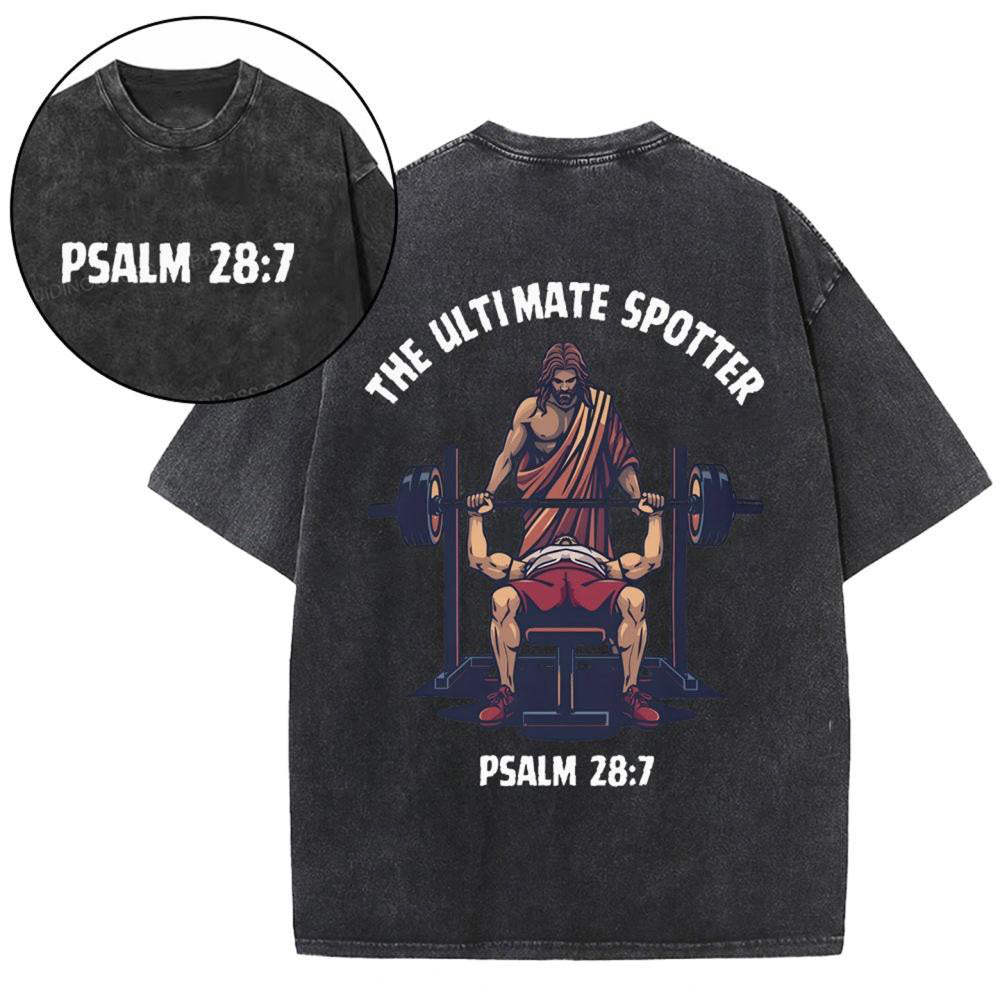 The Ultimate Spotter Christian Washed T-Shirt