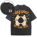 Holy Ghost No Fear Here Christian Washed T-Shirt