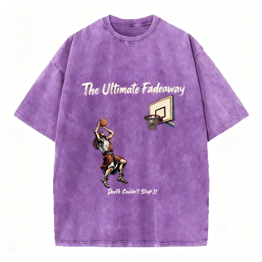 The Ultimate Fadeaway Christian Washed T-Shirt