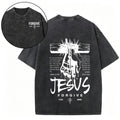 Jesus Forgive Acid Wash Christian Tee
