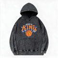 Jesus Is King Christian Washed Hoodie