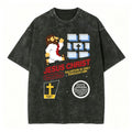 Jesus Christ Christian Washed T-Shirt