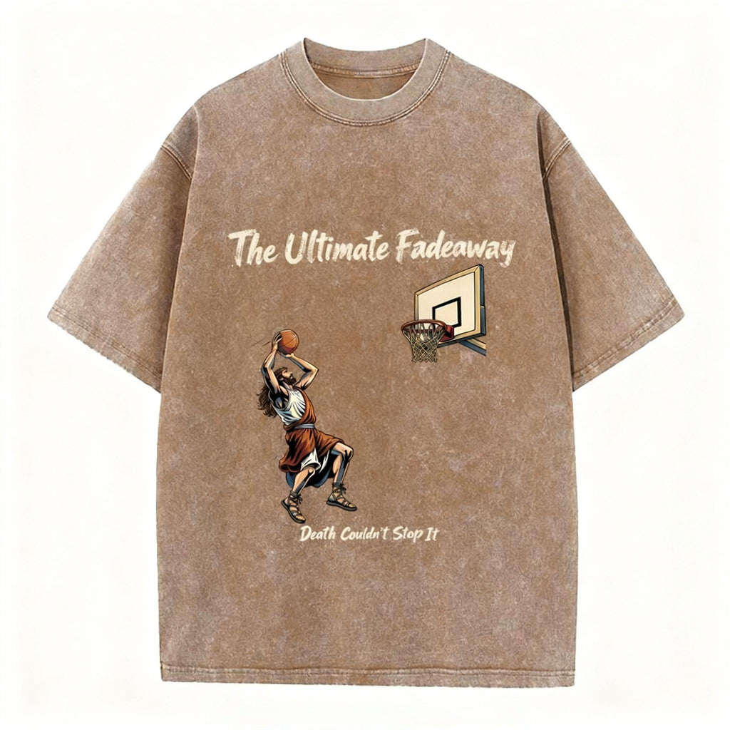 The Ultimate Fadeaway Christian Washed T-Shirt
