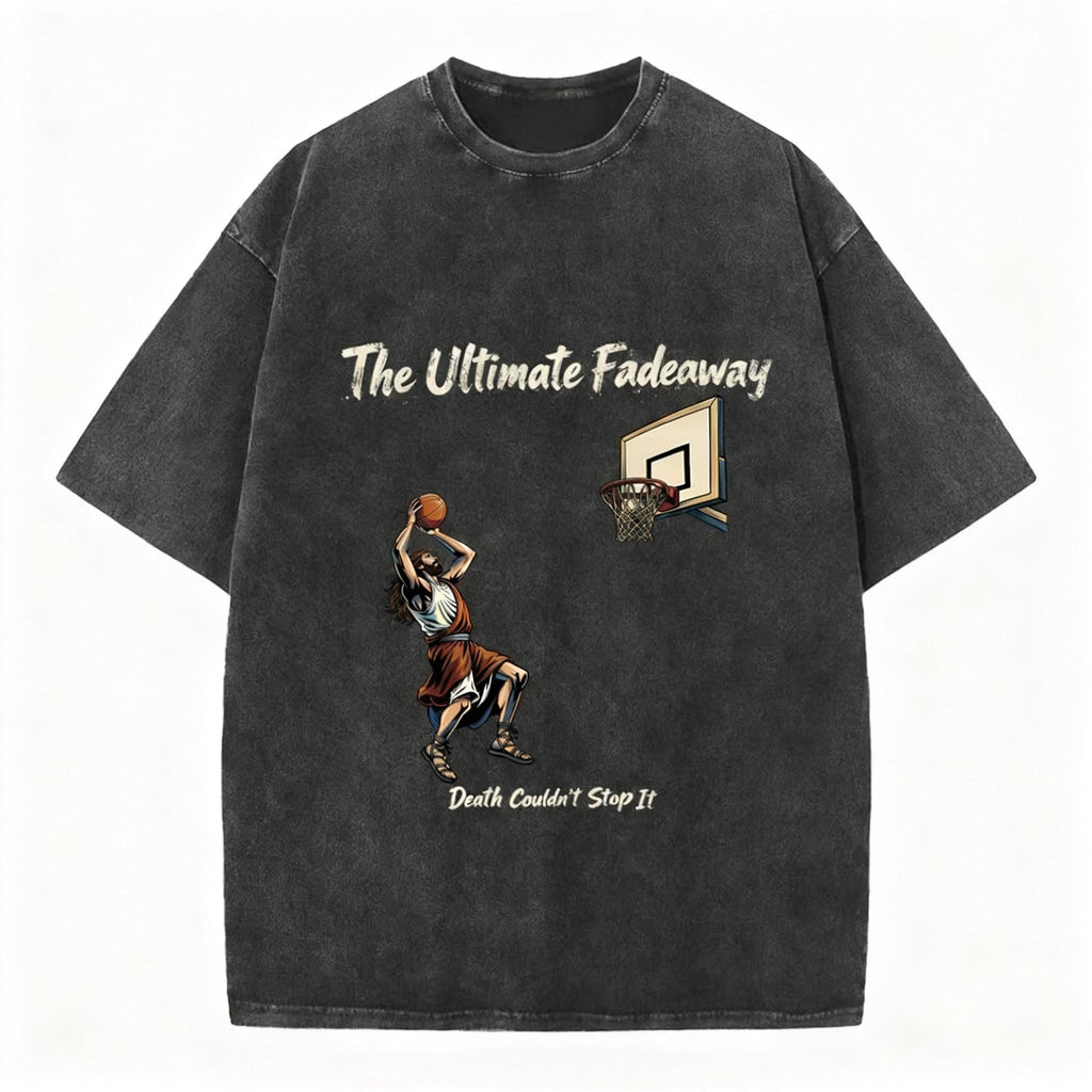The Ultimate Fadeaway Christian Washed T-Shirt