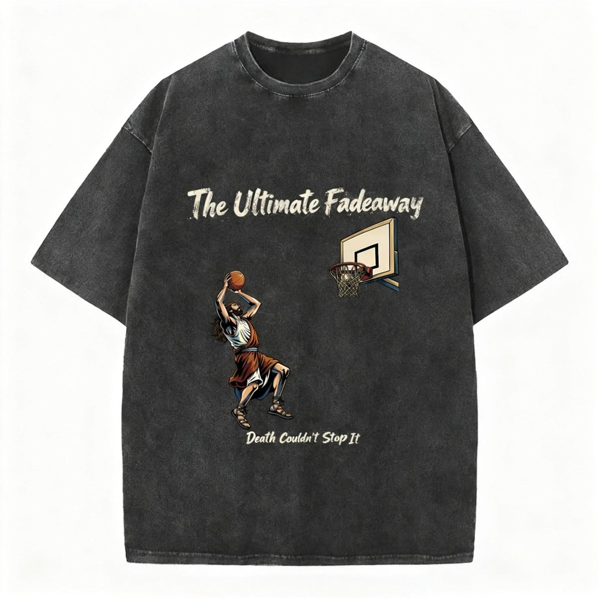 The Ultimate Fadeaway Christian Washed T-Shirt