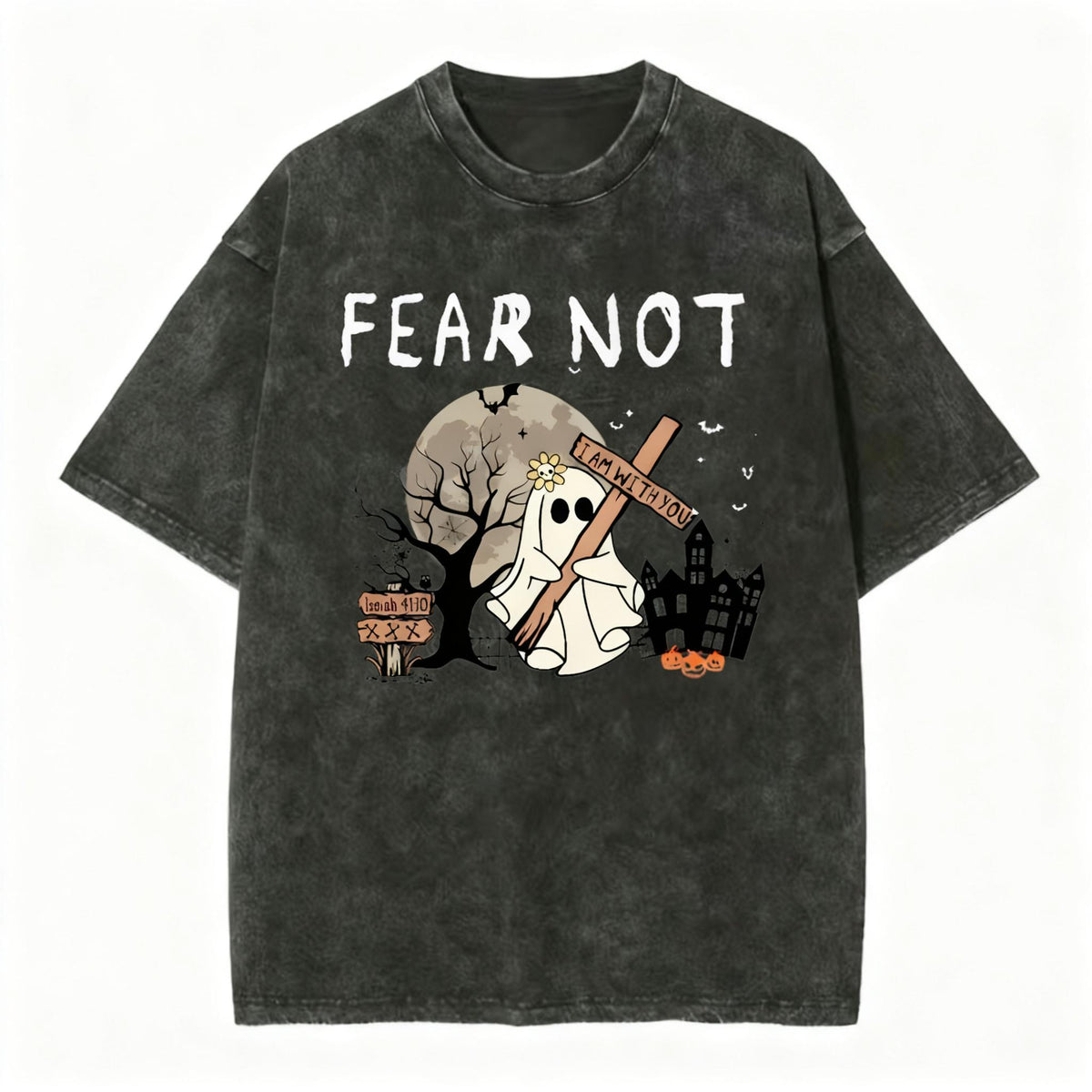 Fear Not Christian Washed T-Shirt