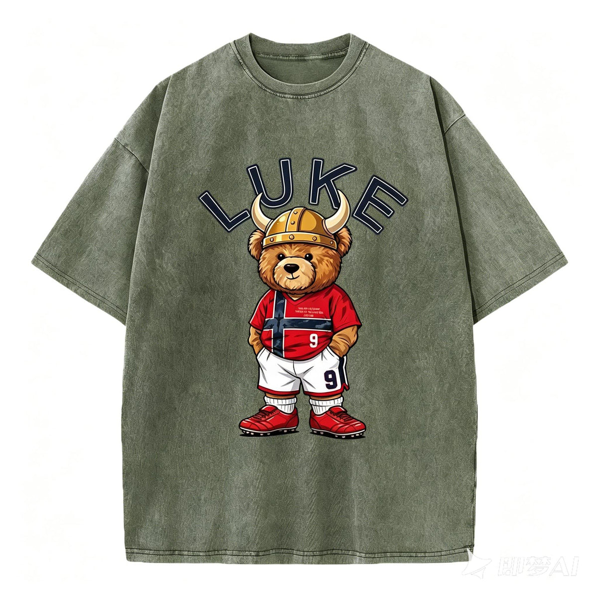 The Son Of Living God Christian Washed T-Shirt