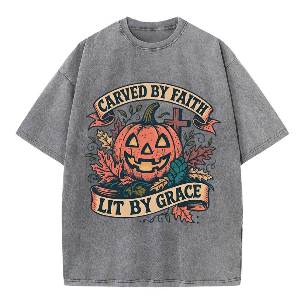Death Could Not Hold Him Christian Washed T-Shirt