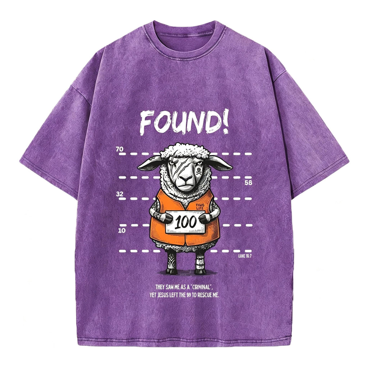 Found Sheep Christian Washed T-Shirt