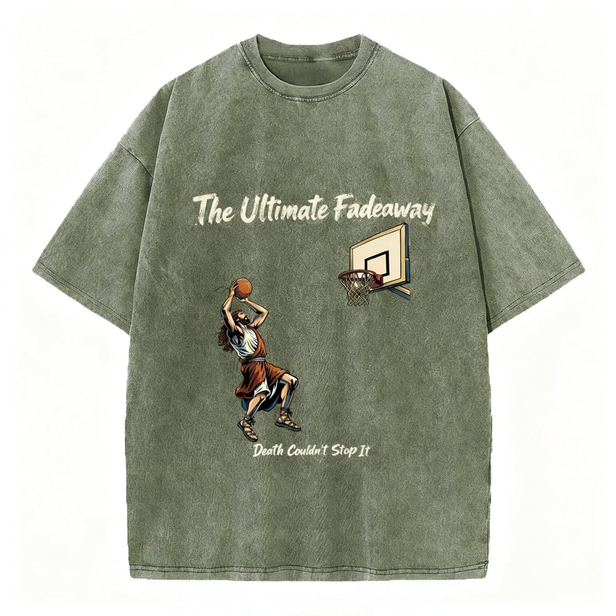 The Ultimate Fadeaway Christian Washed T-Shirt