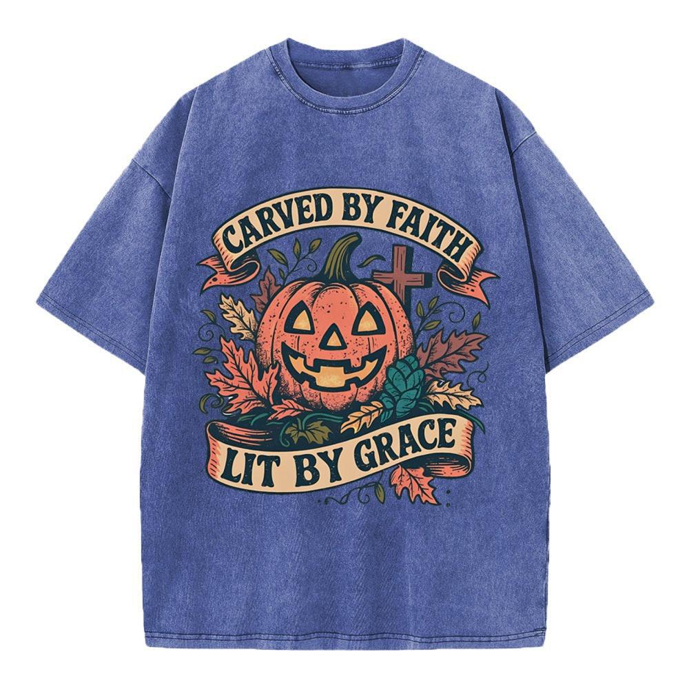 Death Could Not Hold Him Christian Washed T-Shirt