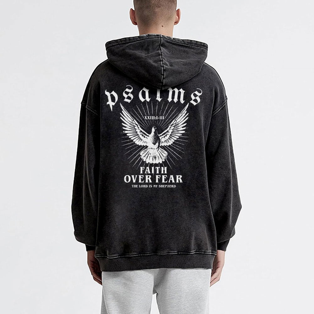 Jesus The Ultimate Deadlifter Christian Washed Hoodie