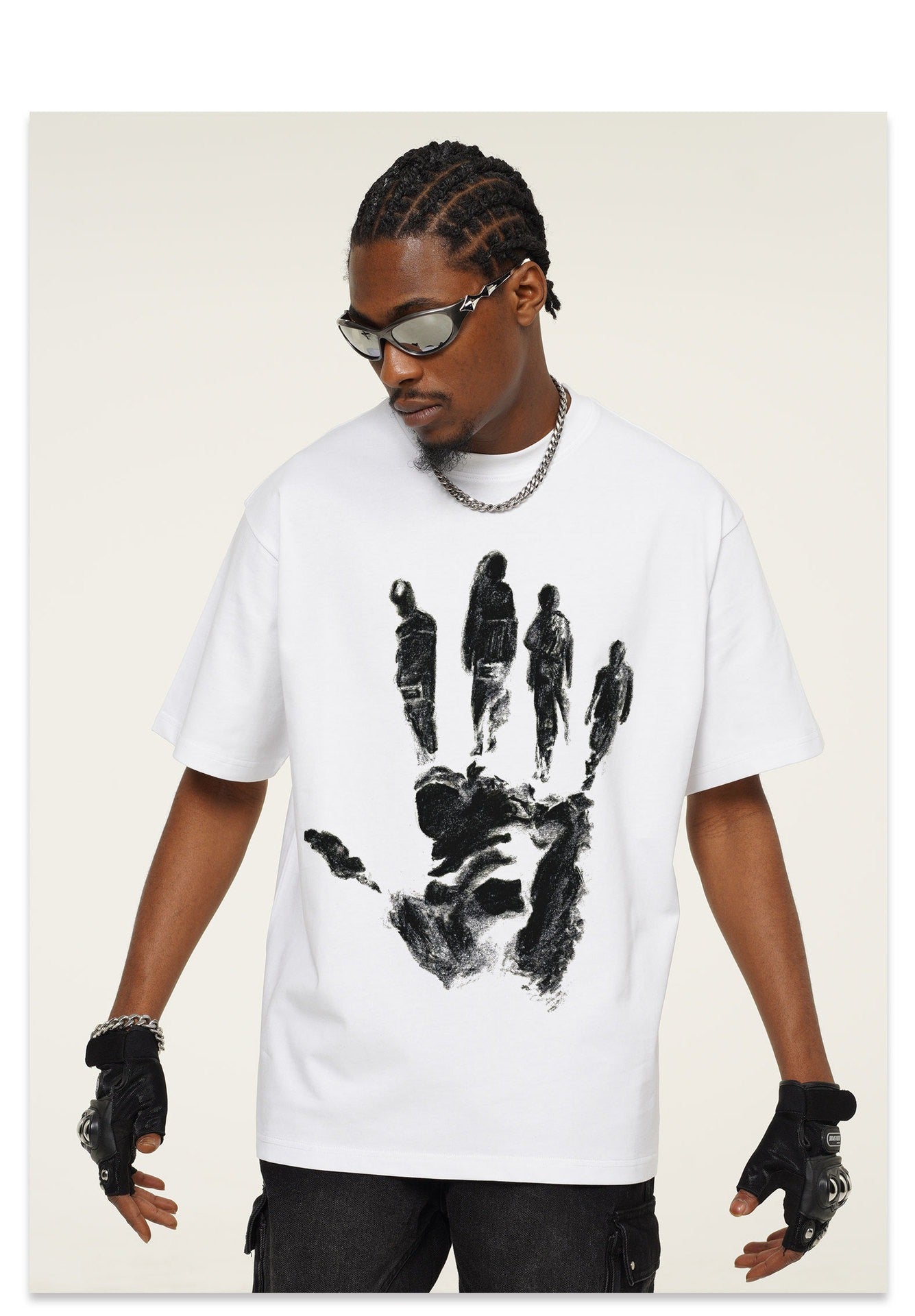 Saint Inspired Stigmata Palm T-Shirt