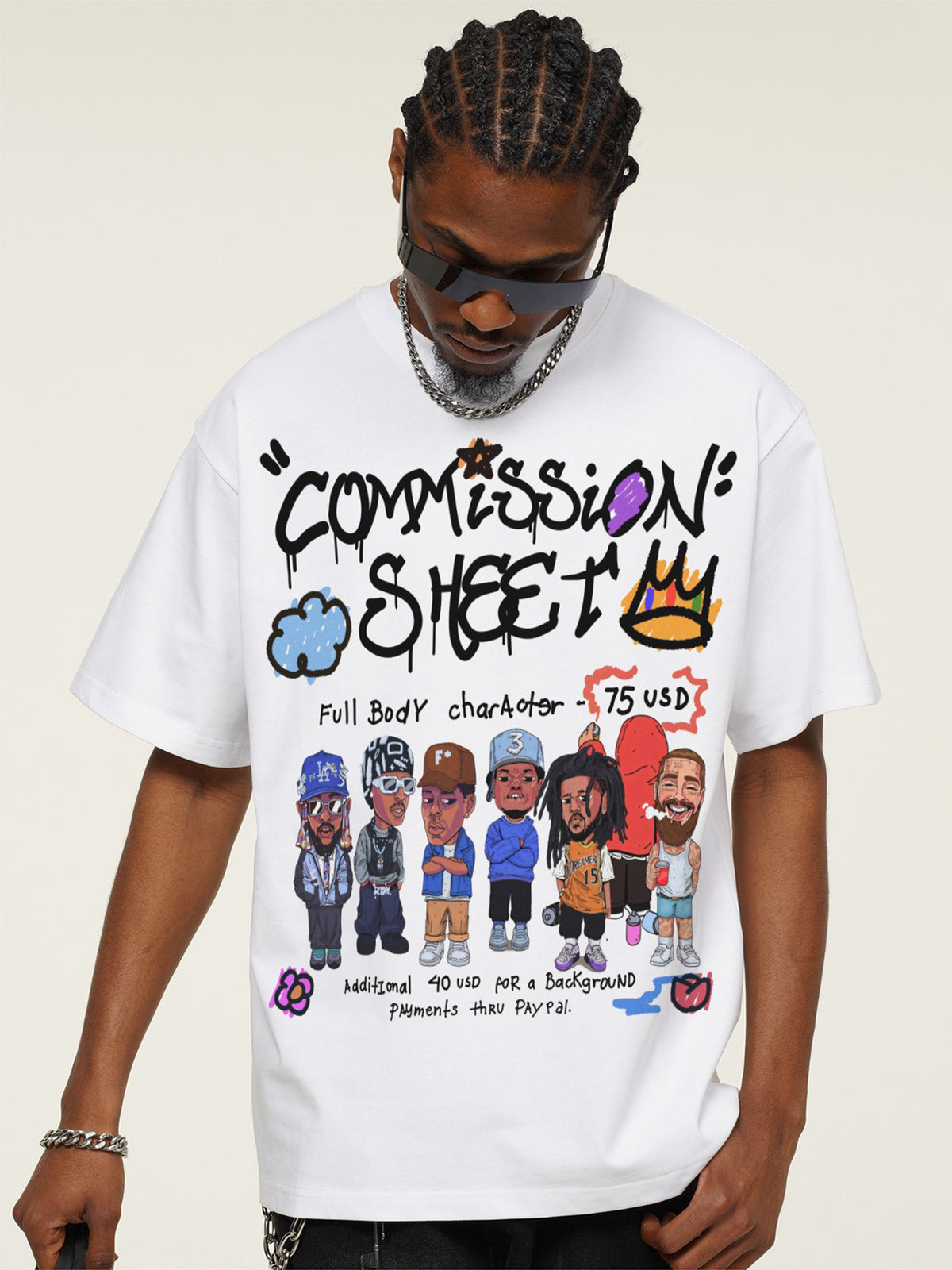 Commission Sheet T-Shirt