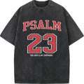 Psalm 23 Christian Washed T-Shirt