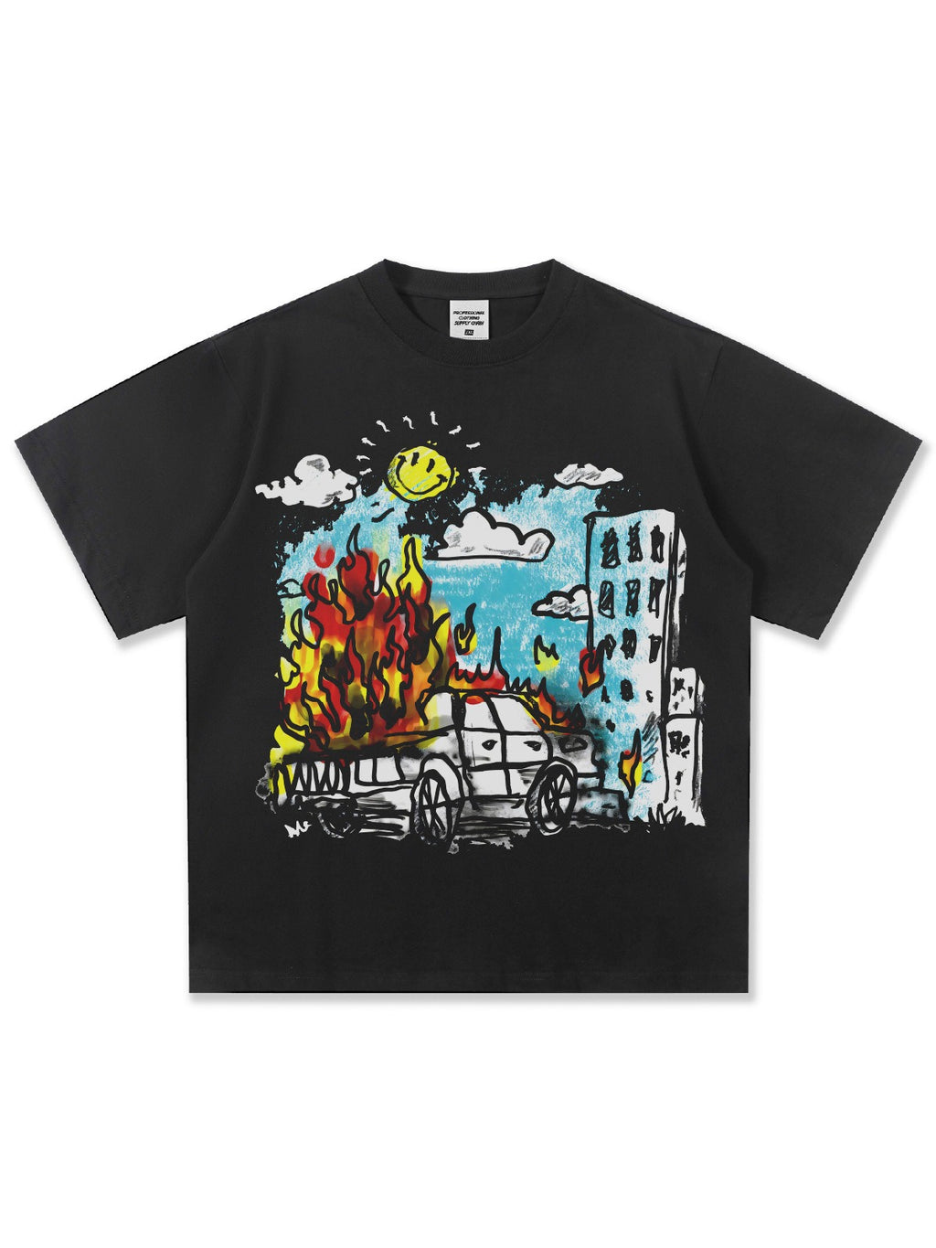 Graffiti Graphic Streetwear T-Shirt