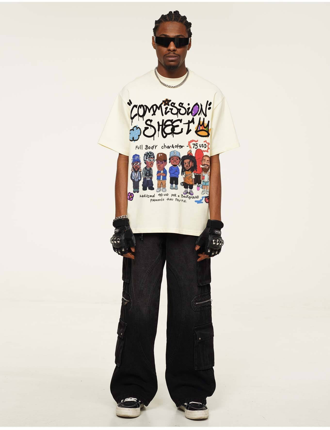 Commission Sheet T-Shirt