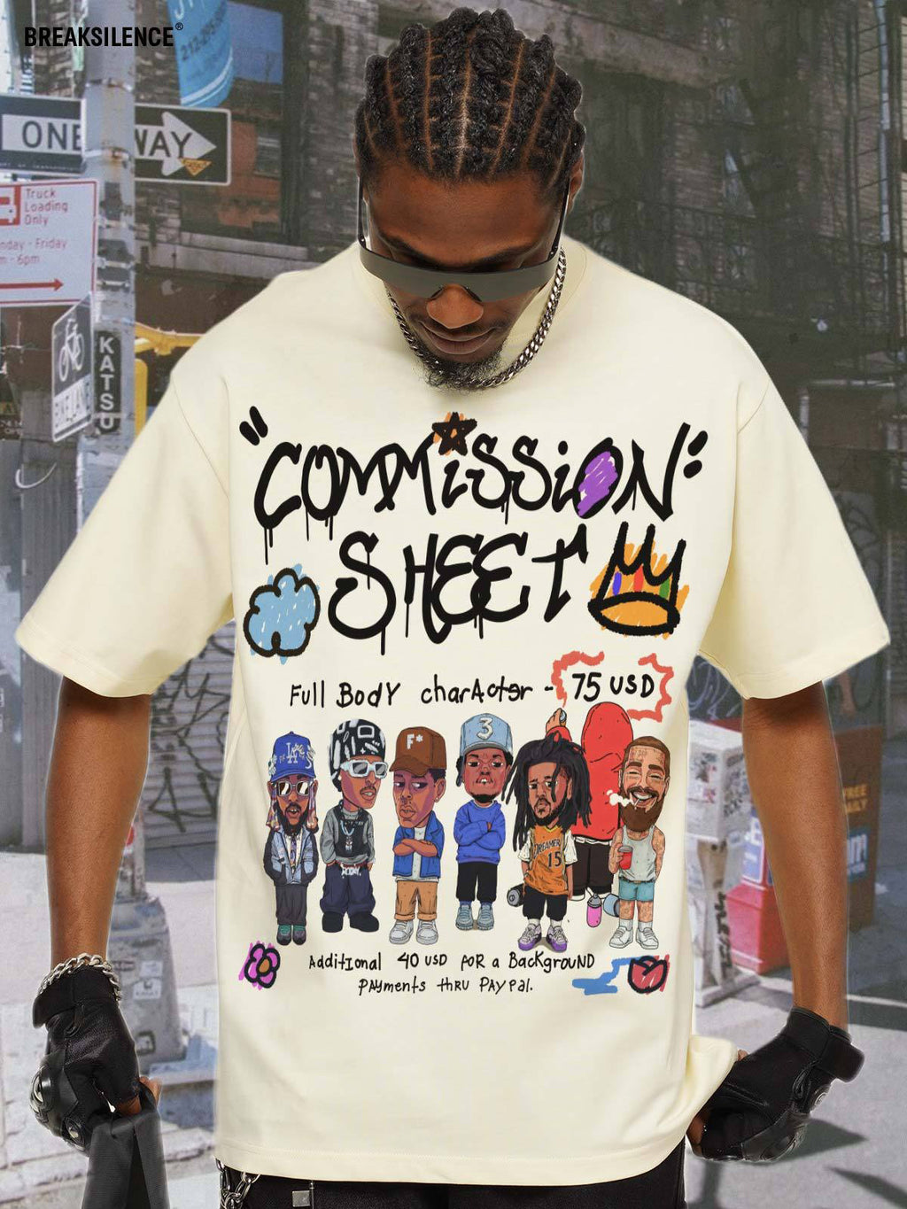 Commission Sheet T-Shirt