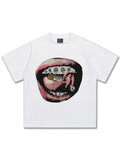 Grillz Smiley Tongue Piercing T-Shirt