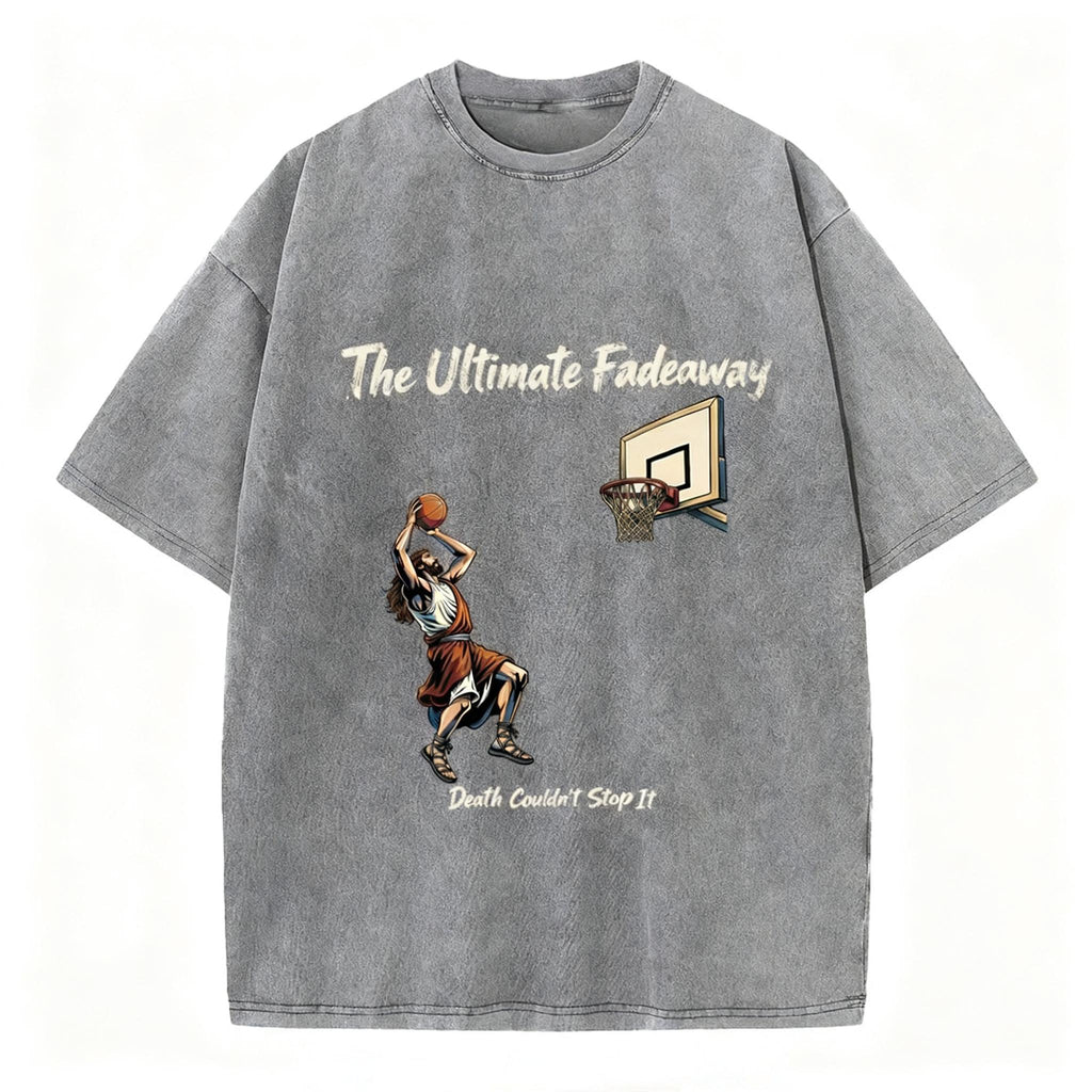 The Ultimate Fadeaway Christian Washed T-Shirt