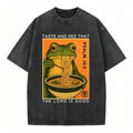 Men's Taste And See That The Lord Is Good Christian Funny Washed T-Shirt