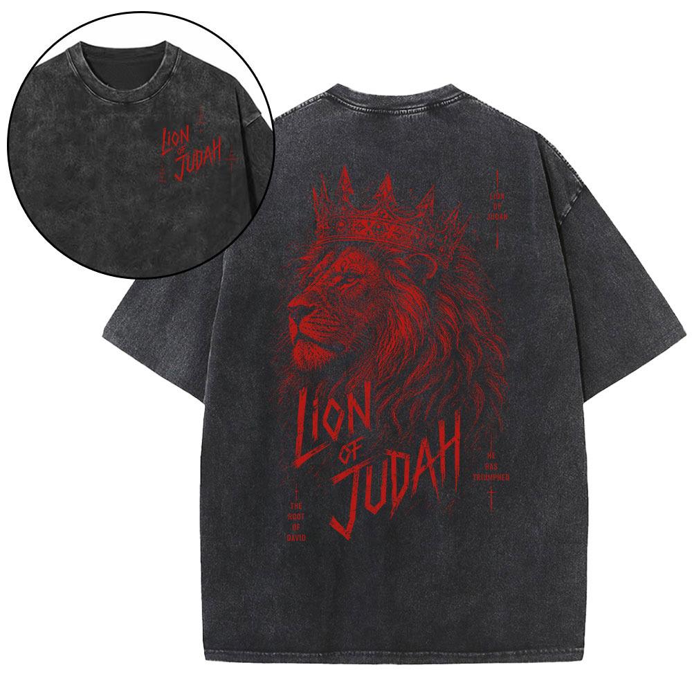 Lion Of Judah He Has Triumphed Christian T-Shirt