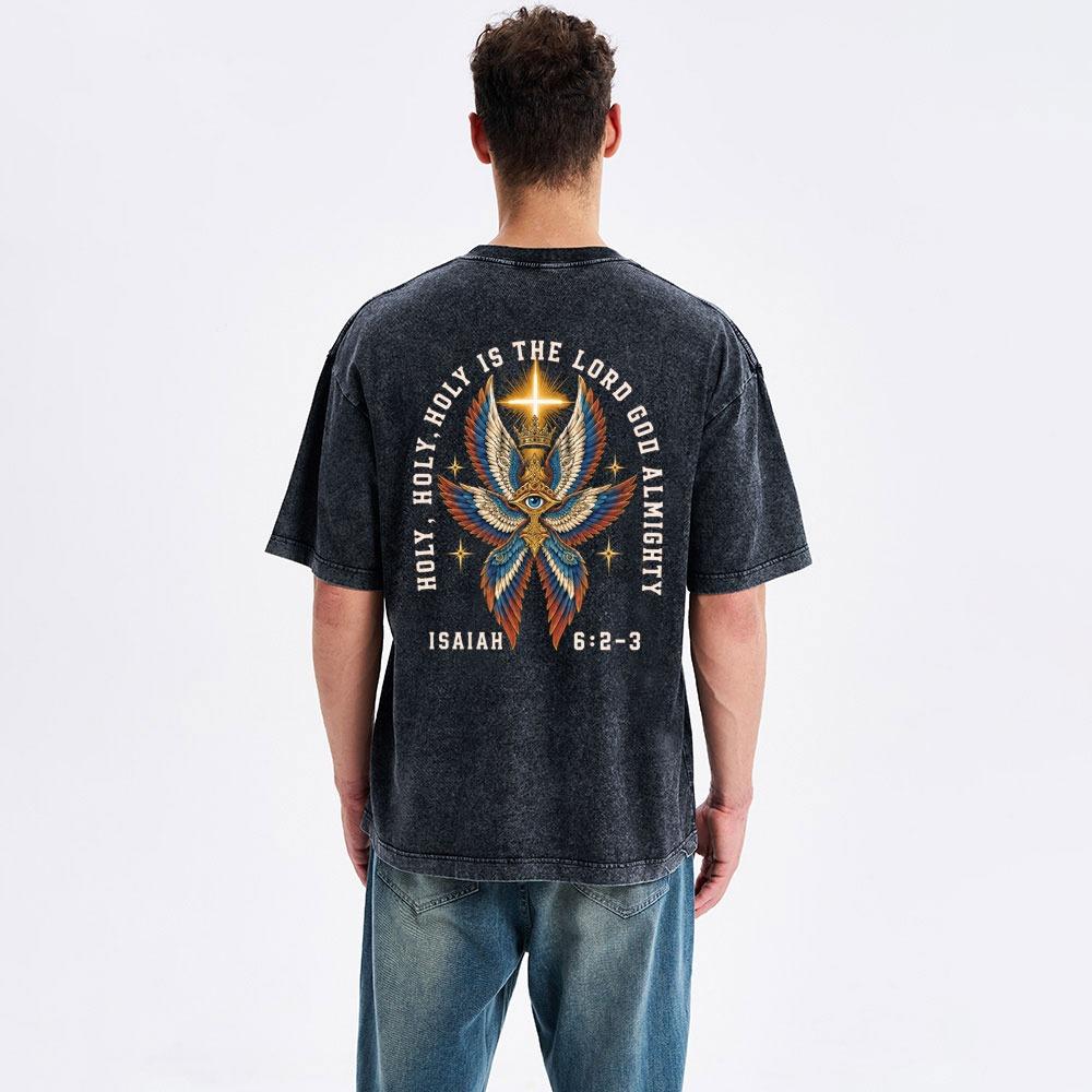 Be Not Afraid Holy Christian Washed T-Shirt