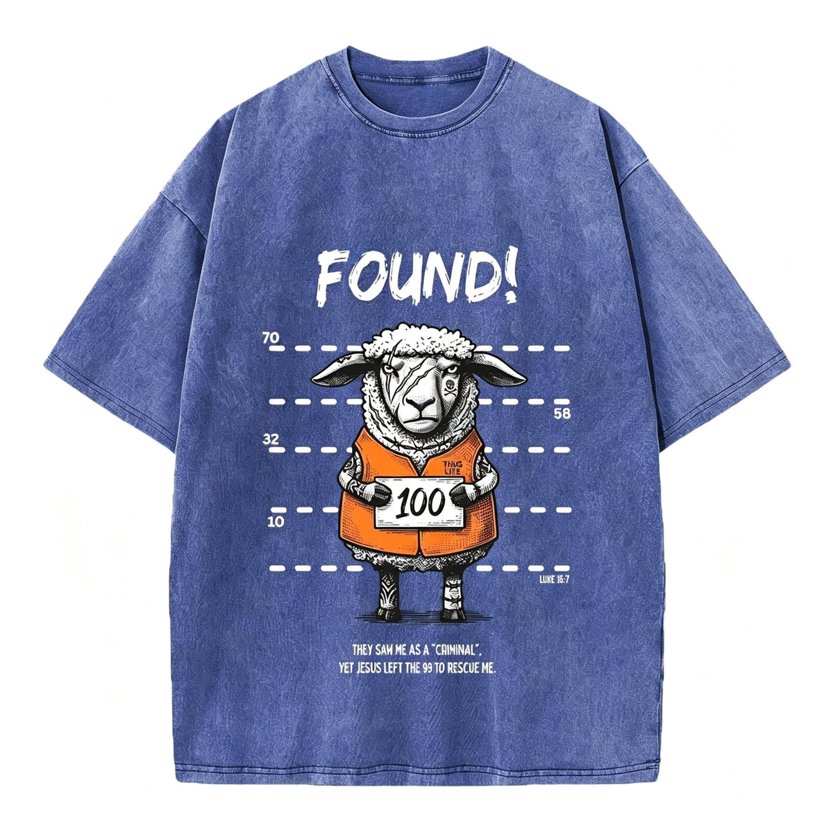 Found Sheep Christian Washed T-Shirt