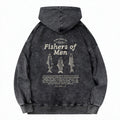 Fishers Of Men Christian Washed Hoodie