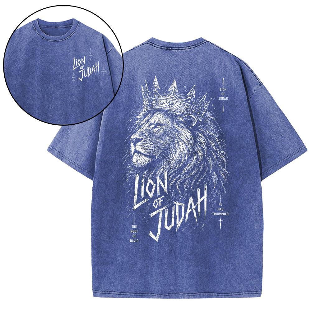 Lion Of Judah He Has Triumphed Christian T-Shirt