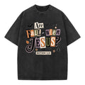 Are You Fall-o-ween Jesus Christian Washed T-Shirt