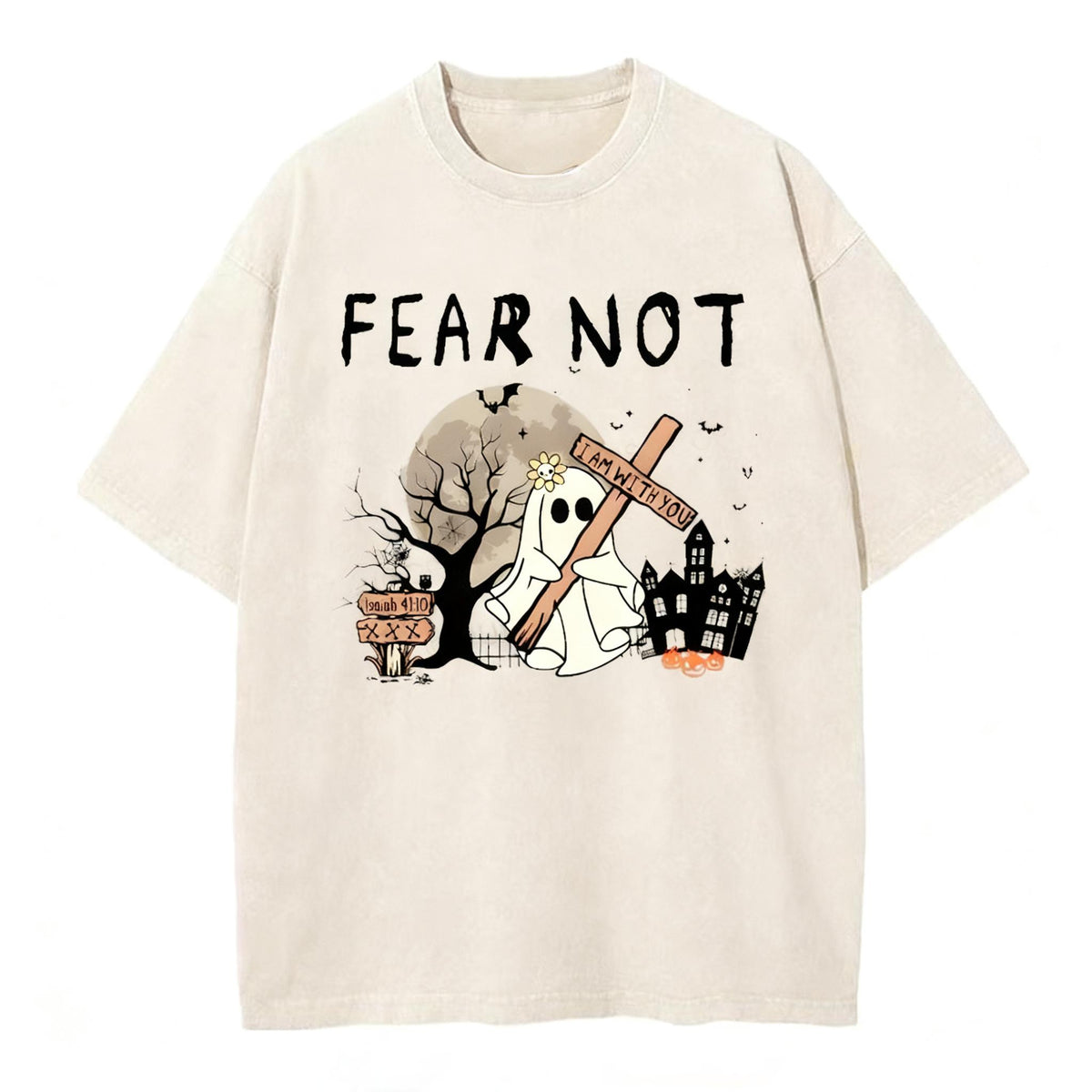 Fear Not Christian Washed T-Shirt