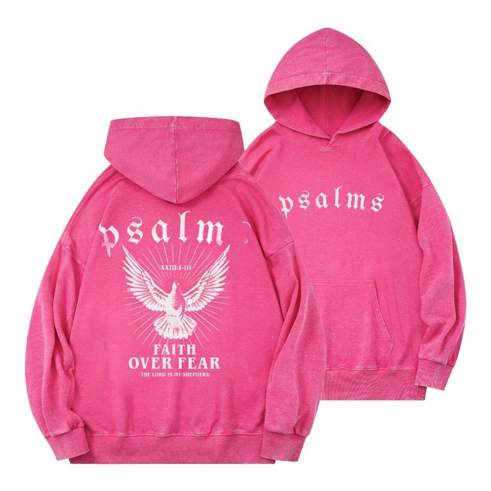 I Can Do All Things THrough Christ Christian Washed Hoodie