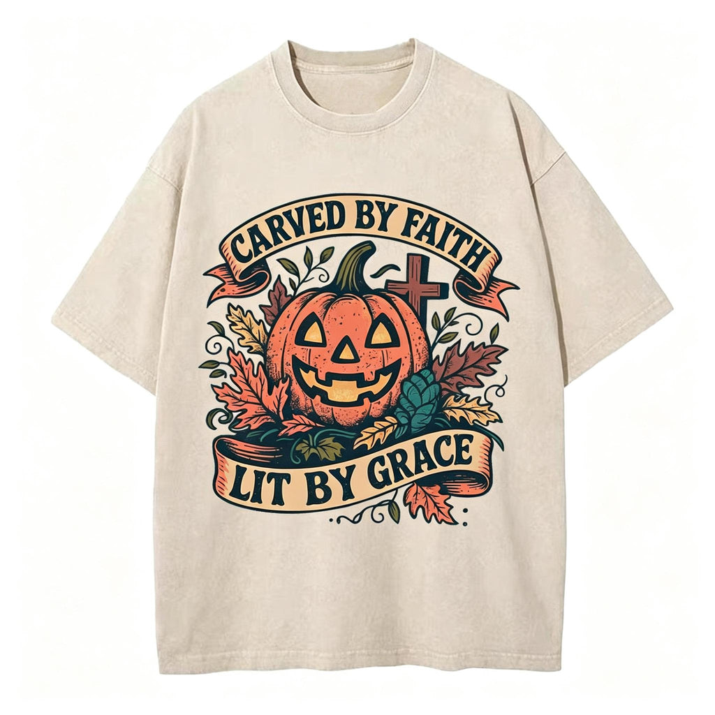 Death Could Not Hold Him Christian Washed T-Shirt